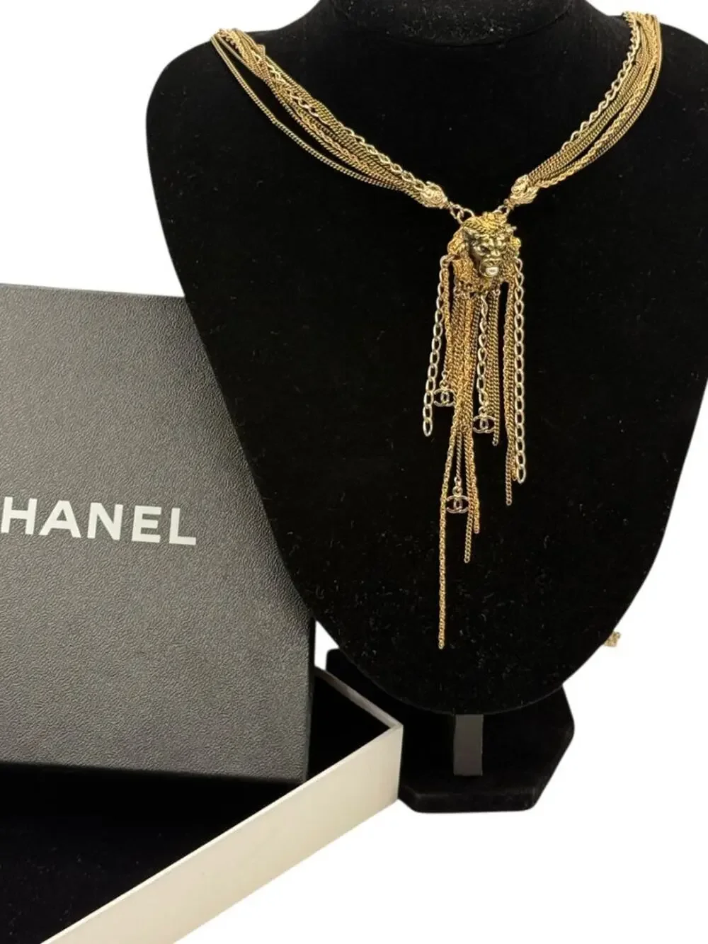 Chanel Lion Head Tassel Necklace with CC Charms – Fall 2011 – 20